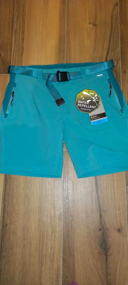 Kurze Hose Bermuda Short Petrol Gr. 42 in Siegsdorf