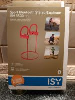 Sport Bluetooth Stereo Earphone IBH 3500 red ***UNGEÖFFNET*** Sachsen-Anhalt - Petersberg (Saalekreis) Vorschau
