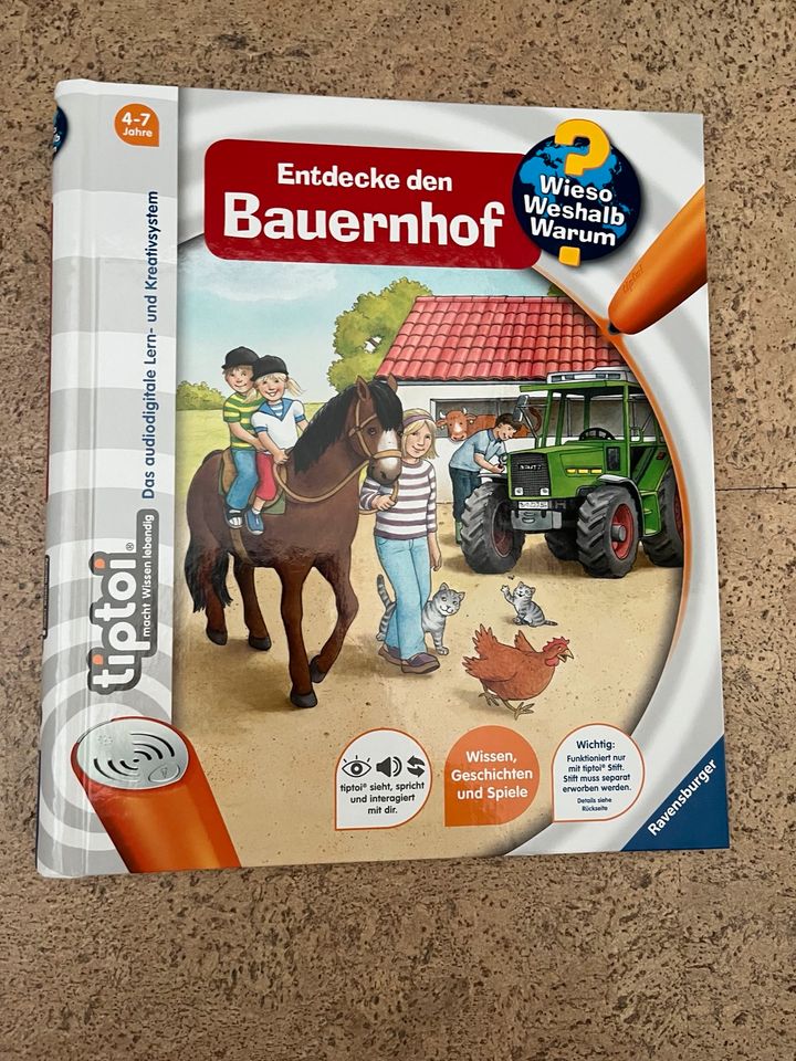 Tiptoi Buch „entdecke den Bauernhof“ *wie neu* in Grebenstein