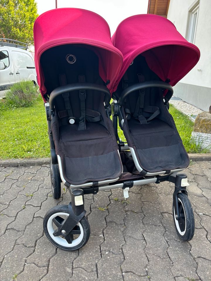 Bugaboo Donkey 2 Geschwisterkinderwagen/Zwillingsbuggy in Willanzheim