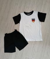 H&M Fußball-Tshirt mit Hose Deutschland EM Gr. 98 104 Bayern - Gochsheim Vorschau
