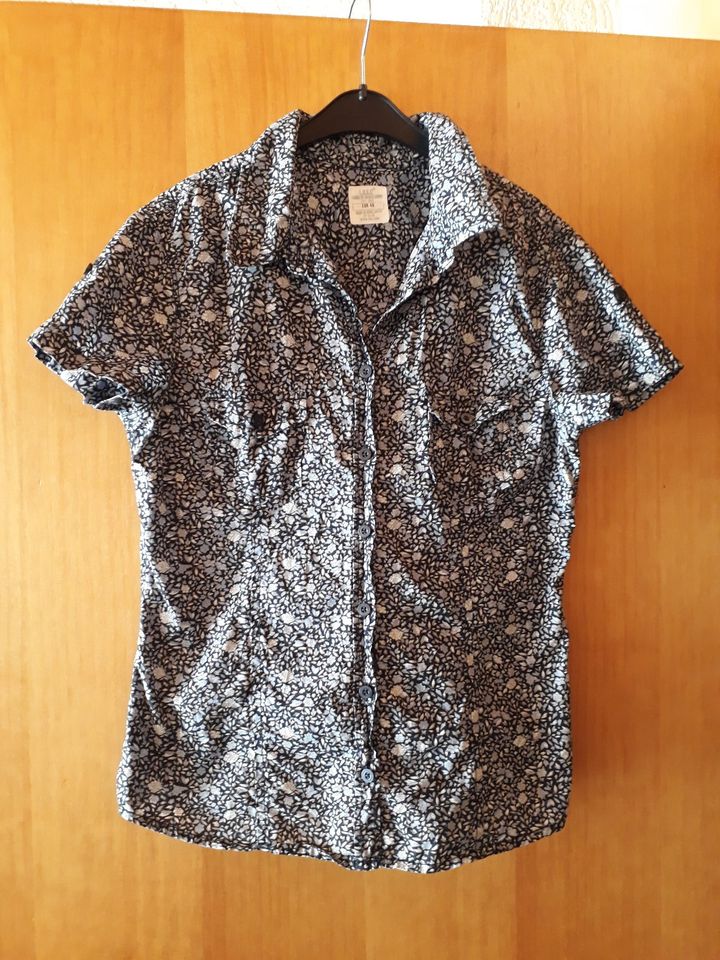 Damen Sommer Bluse mit kurzem Arm H&M Gr. 40 in Sulzbach (Saar)