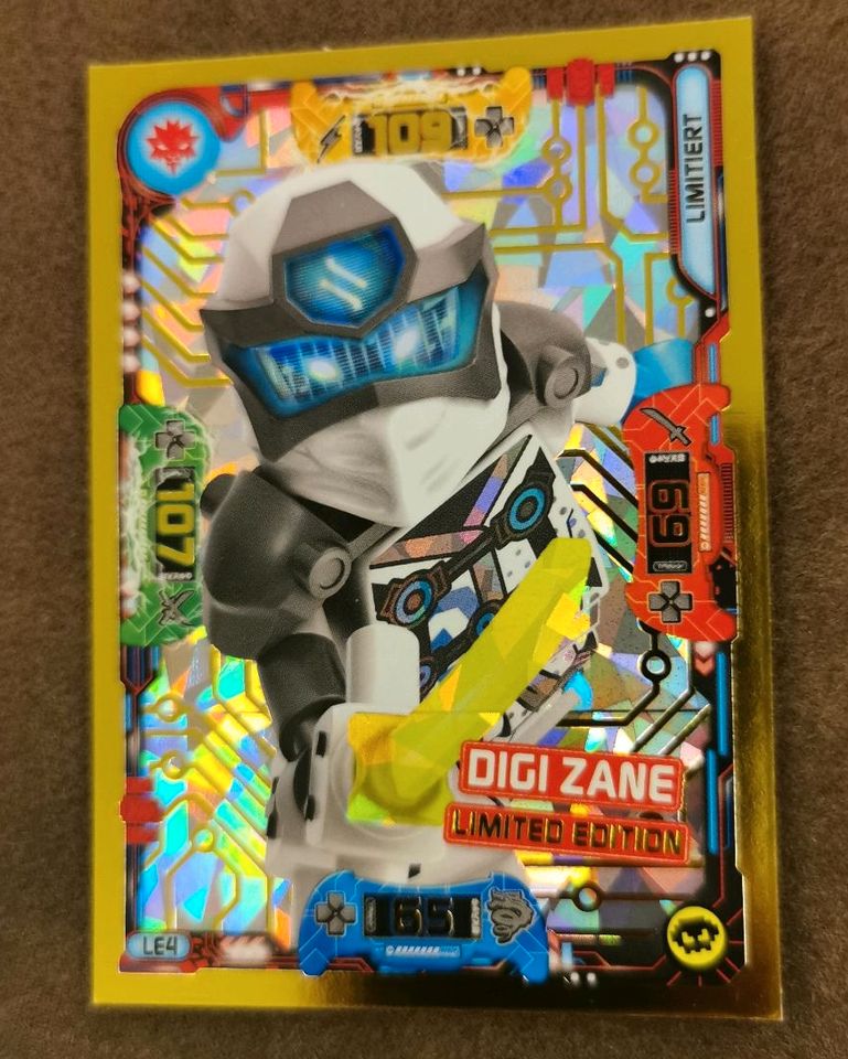 Lego NINJAGO Trading Card DIGI ZANE limited edition LE4 in  Nordrhein-Westfalen - Lünen | eBay Kleinanzeigen ist jetzt Kleinanzeigen