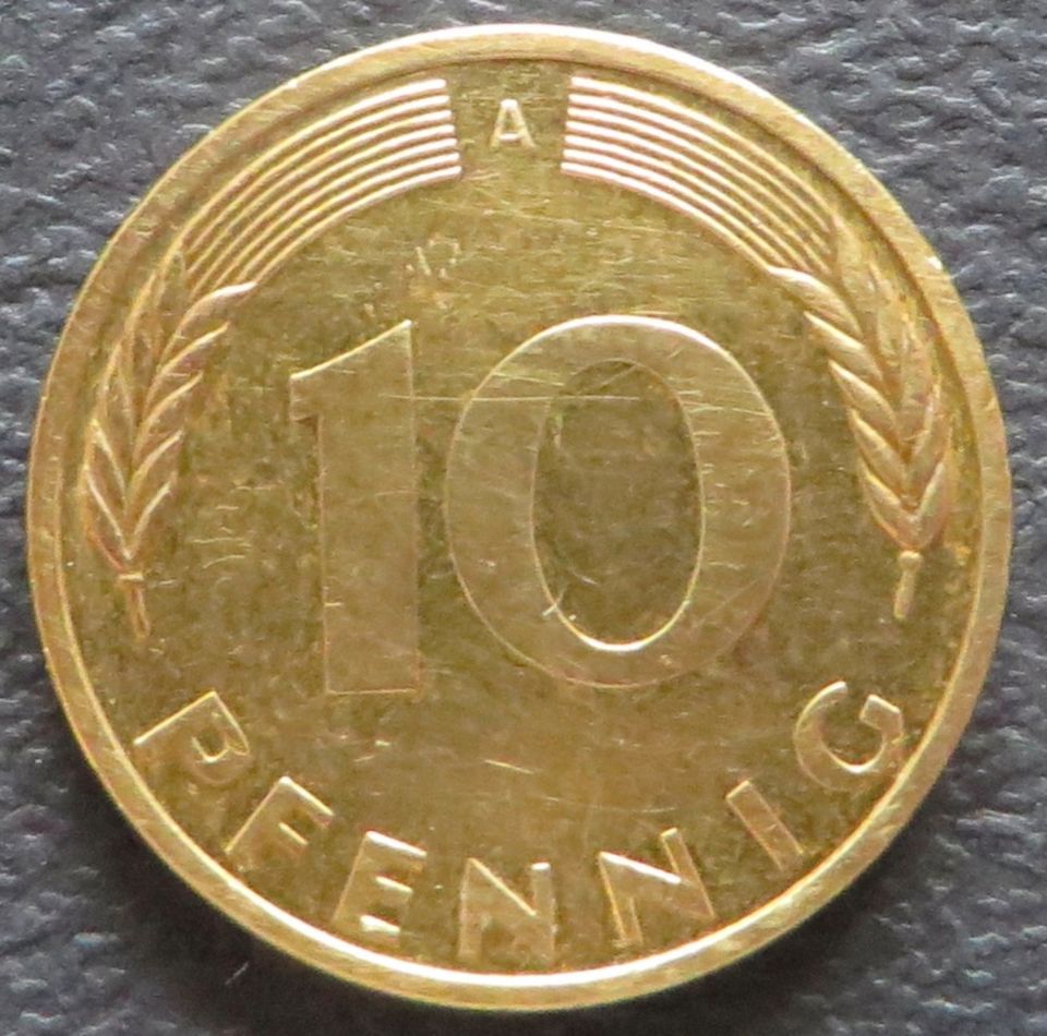10 Pfennig BRD Münze 1995 A - Bundesrepublik Deutschland SELTEN! in Reichenbach (Vogtland)
