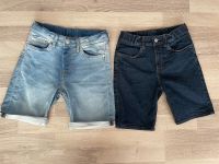 Set H&M kurze Jeans Hosen Shorts Gr 140 Sachsen - Werdau Vorschau