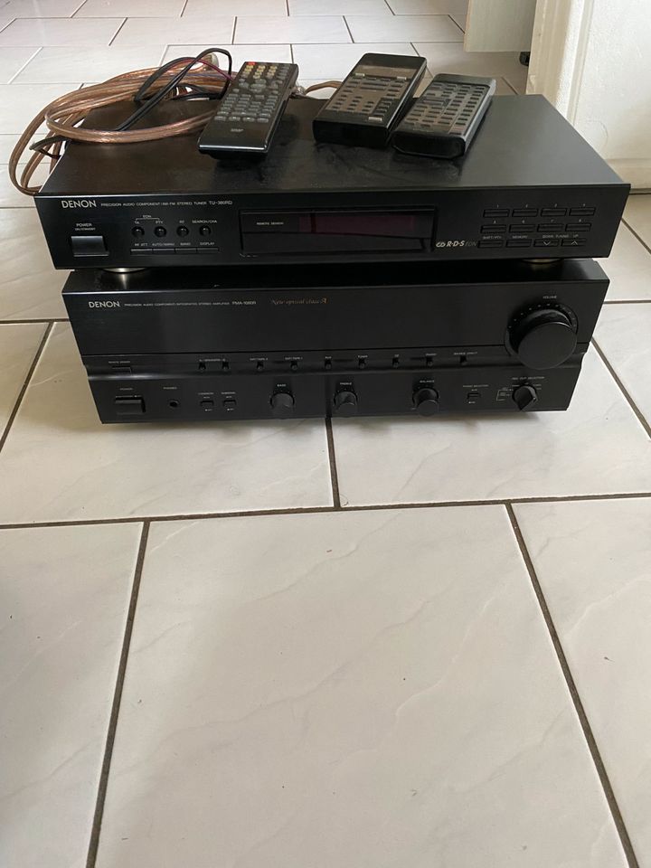 Denon PMA 1080-R TU-380RD DCD-1460 DRW-830 Set HiFi Verstärker in Störnstein