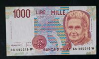 1000 Lire Geldschein Italien Dresden - Klotzsche Vorschau