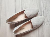 Gr. 40 - Halbschuhe Leder Glitzer Paul Green Schnürer Damen Sachsen - Freital Vorschau