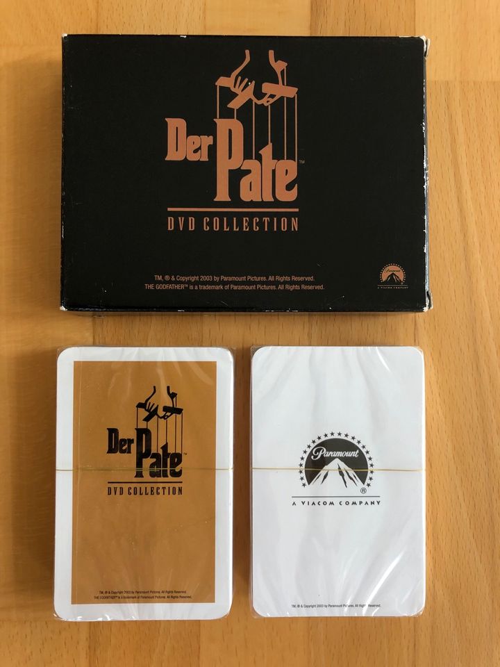 DER PATE Original Merchandise Kartenspiel +++ NEU +++ in Schwarme