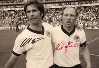 Uwe Seeler (+2022) & Gerd Müller (+2021) Original Autogramm Essen - Bredeney Vorschau