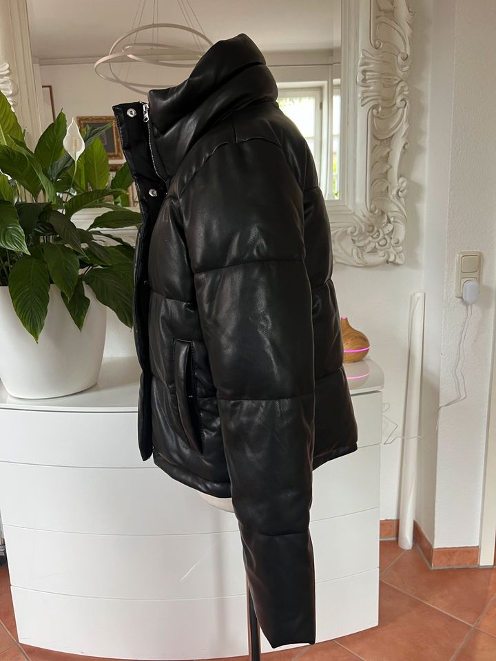 ❌ ABERCOMBIE & FITCH L Winterjacke schwarz ❤️wasserfest in München