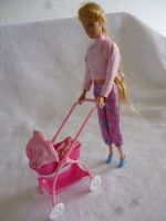 Barbie Puppe + Puppen Kinderwagen mit Baby Zubehör Nordrhein-Westfalen - Haan Vorschau