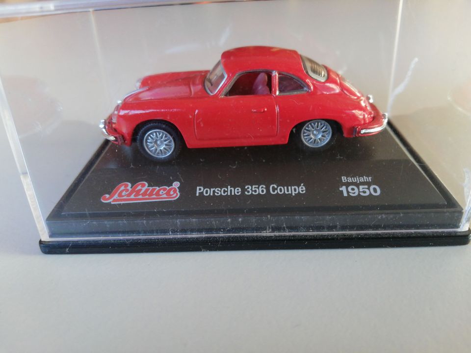 Schuco Hongwell 1:72 Sammelauto Porsche 356 Coupe Hubschrauber in Beverungen