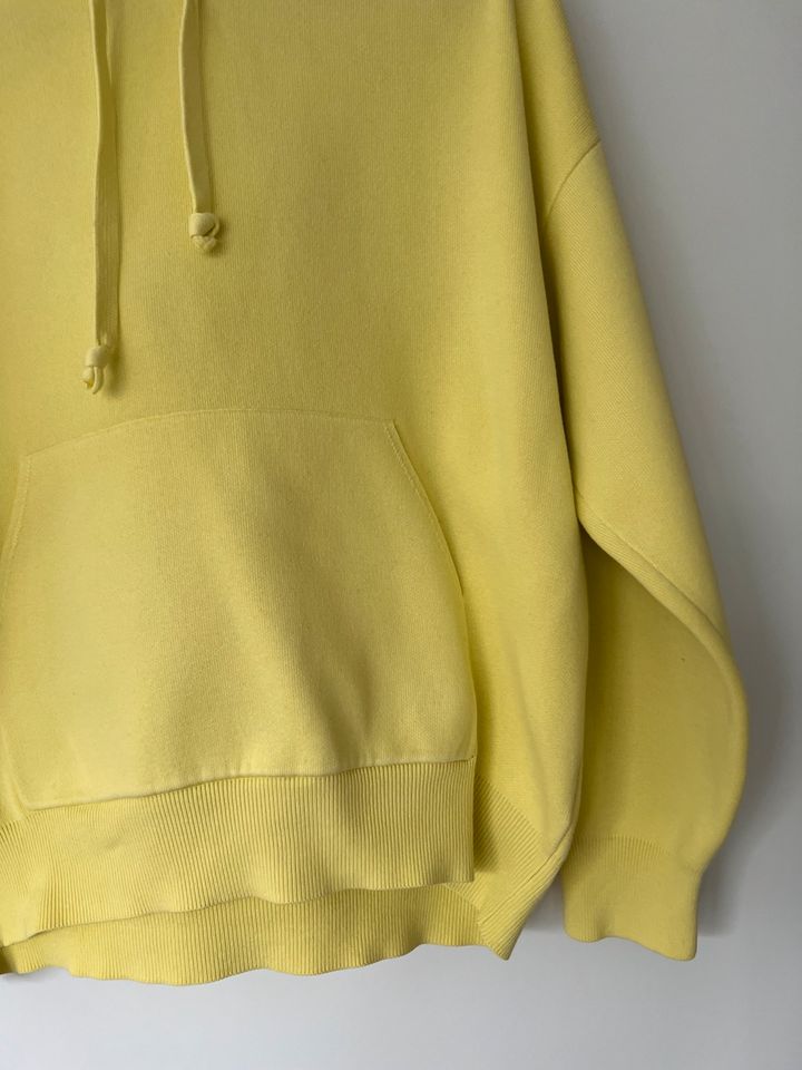 Lieblingsstück Strick Hoodie Gelb Baumwolle Gr. 40 S M L in Eschweiler