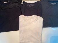 4 BASIC Herren T-Shirts - Weiß & Schwarz - [Gr: M - L] Niedersachsen - Vechta Vorschau