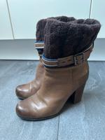 Tommy Hilfiger Denim Stiefeletten Boots Stiefel braun 39 Bayern - Schwebheim Vorschau