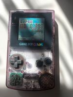 Nintendo Game Boy Color Purple Transparent mit Super Mariobros D Frankfurt am Main - Hausen i. Frankfurt a. Main Vorschau