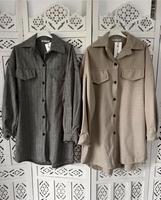 Damen Over Size Hemd Bluse Boyfriend Leicht Jacke grau Beige Rheinland-Pfalz - Mainz Vorschau
