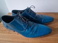 Hugo Boss Herren Leder Schuhe Gr. 43  Blau Friedrichshain-Kreuzberg - Friedrichshain Vorschau