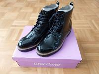 Stiefeletten (Lack, schwarz, Gr. 40, Graceland) – neu Berlin - Steglitz Vorschau