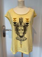 EDC: sommerliches gelbes T-Shirt mit Aufdruck, Esprit, Gr. M Findorff - Findorff-Bürgerweide Vorschau