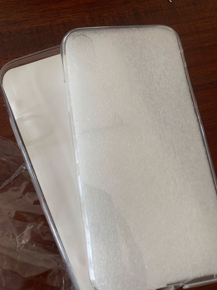 Doppelte IPhone XR Schützhülle transparent *NEU* in Ahaus