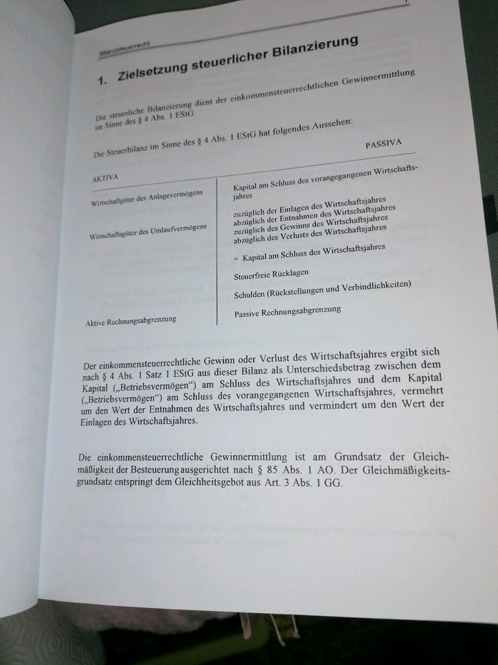 Bilanzsteuerrecht Bilanz Steuer Recht Leitzgen BWL Fachbibliothek in Berlin