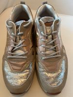 Pepe Jeans Sneaker Gr.41 Glitzer Gold Silber Baden-Württemberg - Altlußheim Vorschau