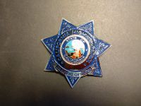 GÖDE Sherrif Abzeichen Stern California Highway Patrol Niedersachsen - Buxtehude Vorschau
