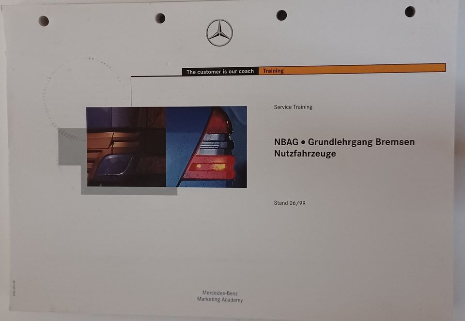 Werkstatthandbuch für Mercedes Benz ab 6/1999 in Bischofsgrün