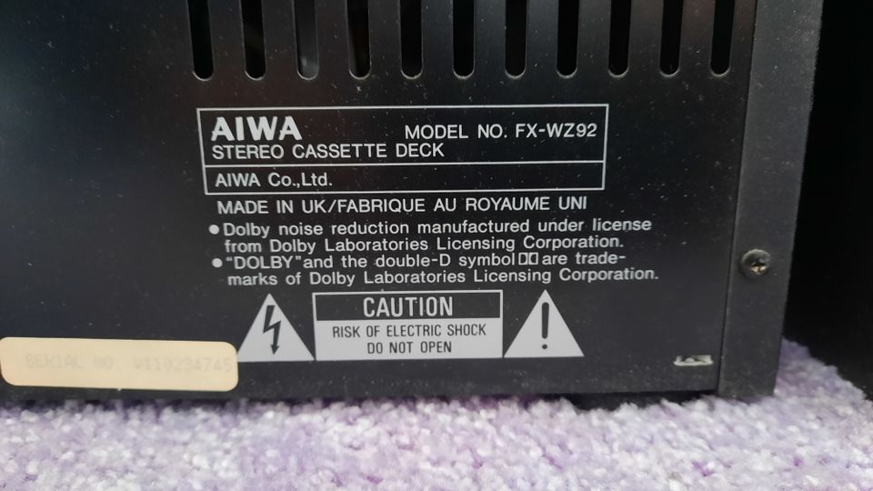 AIWA - Stereoanlage in Pirk