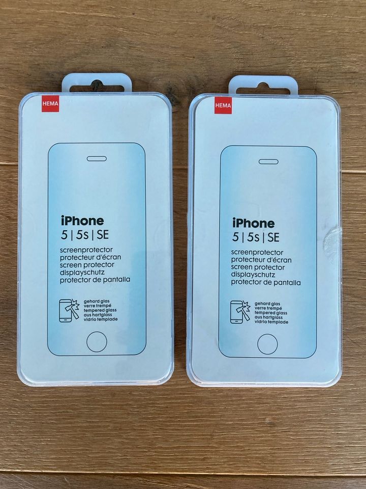 2 x Display-Schutz für iPhone 5/5s/SE … OVP/NEU! in Bocholt