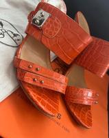 Hermès Schuhe Sandalen 39 Orange Hermes Hessen - Hungen Vorschau