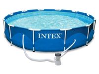 Pool, Intex Metalen Frame Pool, NEU, rund Nordrhein-Westfalen - Borken Vorschau