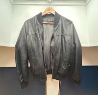 Vintage Leichte Leder Bomberjacke von Vera Pelle aus Italien Bayern - Dießen Vorschau