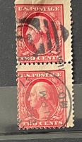 Briefmarken USA George Washington „Two Cents“ Nordrhein-Westfalen - Lindlar Vorschau