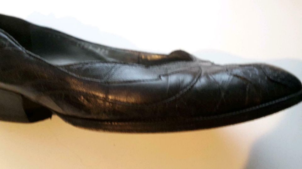 Pumps Linea Wally's (Wallys), Gr. 36,5 schwarz Tiermotiv, Vintage in Salzgitter