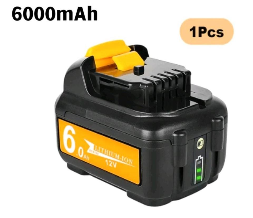 NEU Dewalt 12V 6000mAh Lithium Akku Werkzeugakku DDCB120 DCB121 in Müllheim