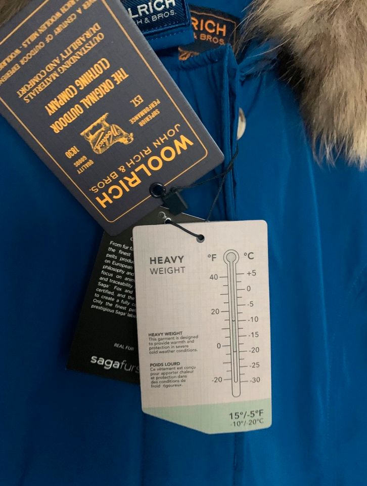 Original WOOLRICH Arctic Parka Canada Daunen 36 38 40 S M L NEU in Düsseldorf