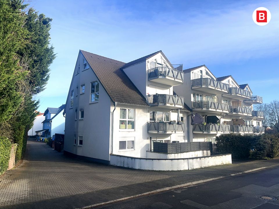 3-Zimmer-Wohnung im Dachgeschoss mit Südbalkon in Worfelden in Büttelborn