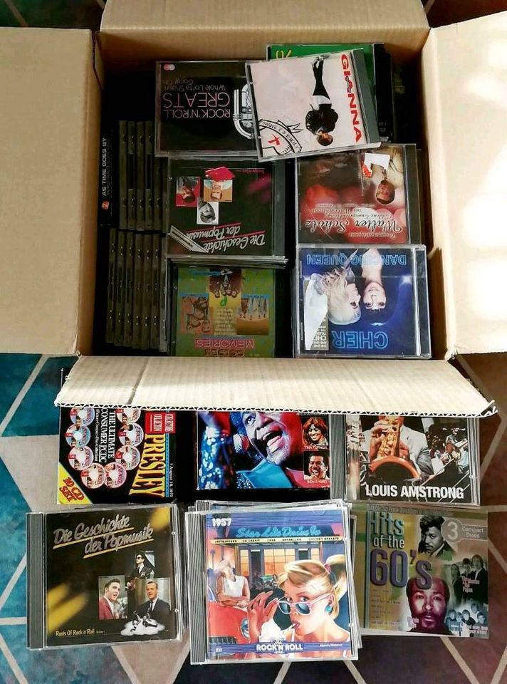 Musik CD Sammlung ca. 200 Stück (Singles, Boxen, Sets, Rock, Pop, in Obertshausen