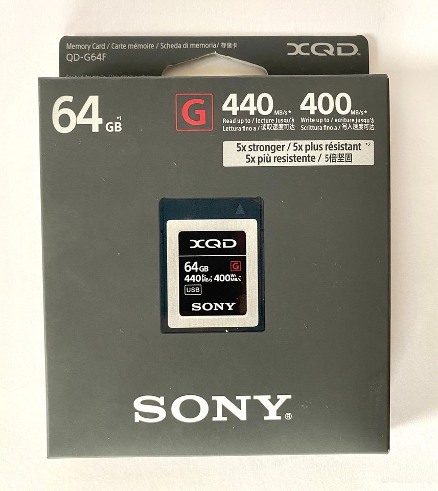 Sony XQD 64 GB Speicherkarte in Trier