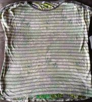 Cecil T-Shirt Modal/Baumwolle grün grau mit Streifen Rheinland-Pfalz - Emmelshausen Vorschau