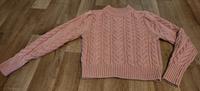 Pullover, Zopfmuster, Stehkragen, rosa, dick,  H&M, S(36) Berlin - Karlshorst Vorschau