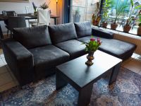 Couch 2 Sitzer Longchair Sofa Anthrazit Nordrhein-Westfalen - Wachtendonk Vorschau