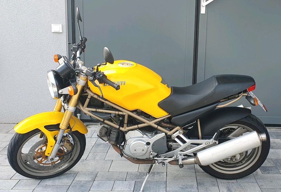 Biete charmante Ducati Monster 600 (ZDM600M) – Drosselung für A1 in Oberwiesen