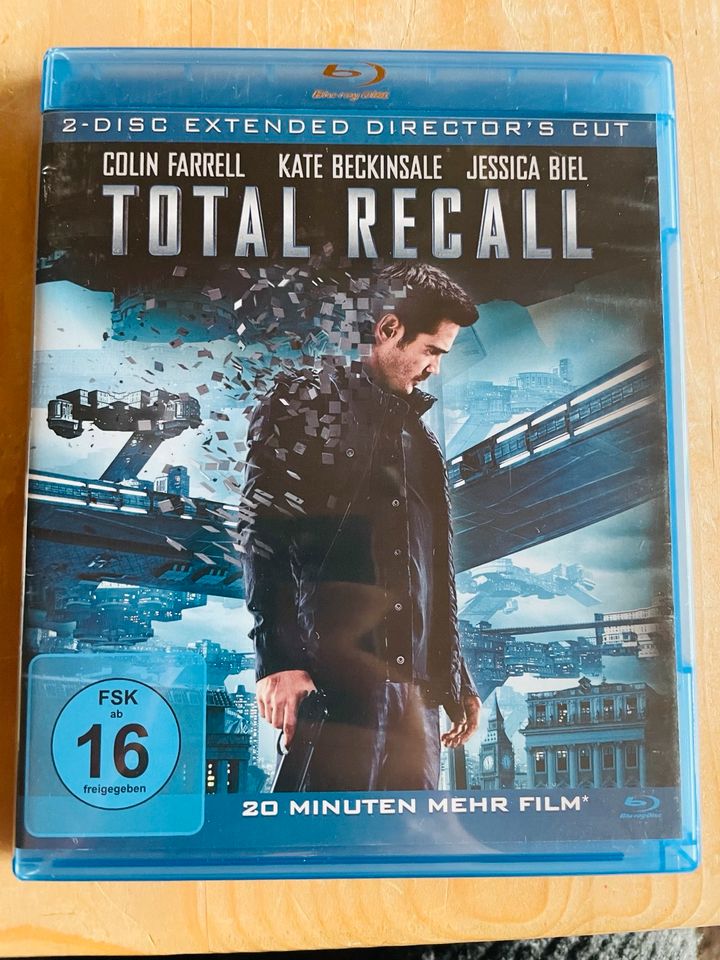 Total Recall blu ray Disc extended wie neu in Niedernberg