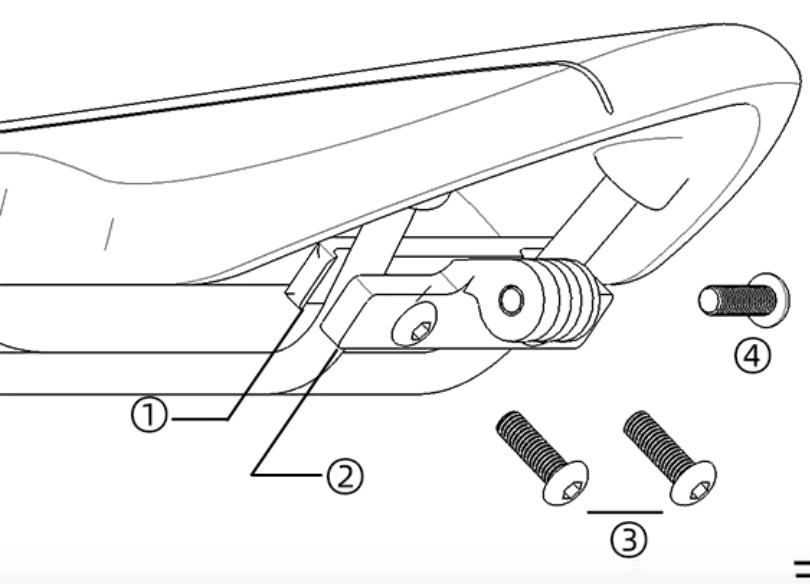 Saddle Rail Go Pro Mount/SATTELGESTELLHALTER in München