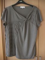 John Rocha Shirt Knotendetail Raffung Taupe 46 Neu Sachsen - Zobes Vorschau