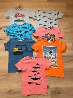 7 H&M Jungen T-Shirts, Gr. 134 140, Auto, Bagger, Haie etc. Nordrhein-Westfalen - Brühl Vorschau